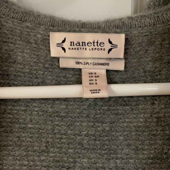 Nanette 2-Ply Cashmere‎ Cardigan - Picture 2 of 3
